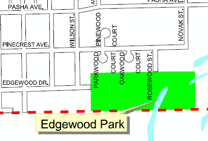 Edgewood Park map